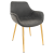 Markley Leather Dining Armchair