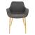 Markley Leather Dining Armchair