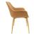 Markley Leather Dining Armchair