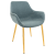 Markley Leather Dining Armchair