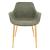 Markley Leather Dining Armchair