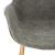 Markley Leather Dining Armchair
