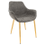 Markley Leather Dining Armchair