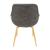 Markley Leather Dining Armchair