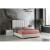 Eden SM Channeled Upholstered Platform Bed