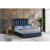Eden SM Fabric Channeled Upholstered Platform King Size Bed
