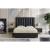 Eden SM Channeled Upholstered Platform Bed