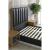 Eden SM Vinyl Channeled Upholstered Platform King Size Bed