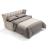 Eden Leather Convertible Sofabed Customizable