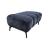 Portento Fabric/Leather Large Ottoman