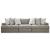 Avaliyah 3-Piece Polyester Modular Sofa