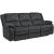 Draycoll Polyester Manual Reclining Living Room Set