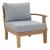 Marina Outdoor Patio Teak Left-Arm Sofa
