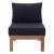 Marina Outdoor Patio Teak Middle Sofa