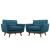 Engage Tufted Fabric Armchair