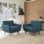 Engage Tufted Fabric Armchair