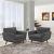 Engage Tufted Fabric Armchair (Set of 2)