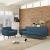 Engage Tufted Fabric Armchair & Sofa (Set of 2)