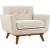 Engage Tufted Fabric Armchair & Sofa (Set of 2)