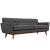 Engage Tufted Fabric Armchairs & Sofa (Set of 3)