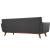 Engage Tufted Fabric Armchairs & Sofa (Set of 3)