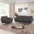 Engage Tufted Fabric Armchair & Loveseat (Set of 2)