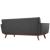 Engage Tufted Fabric Armchairs & Loveseat (Set of 3)