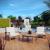 Marina 3-Pc Outdoor Patio Teak Set, Composition 2
