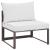 Fortuna Outdoor Patio Armless Chair
