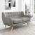 Remark Fabric Loveseat