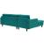 Empress Tufted Fabric Left-Arm Sectional Sofa