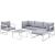 Fortuna 6-Pc Outdoor Patio Sectional Sofa Set, Composition 4