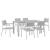 Maine 7-Pc Outdoor Patio Dining Set, Composition 1
