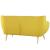 Remark 2-Pc Tufted Fabric Living Room Set (Sofa & Loveseat)