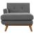 Engage Tufted Fabric Left-Facing Chaise