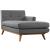 Engage Tufted Fabric Right-Facing Chaise