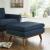 Engage Upholstered Fabric Ottoman