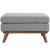 Engage Upholstered Fabric Ottoman
