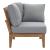 Marina 6-Pc Outdoor Patio Teak Set, Composition 2