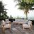 Marina 8-Pc Outdoor Patio Teak Set, Composition 3