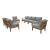 Marina 8-Pc Outdoor Patio Teak Set, Composition 3