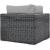 Summon Sunbrella/Synthetic Rattan Weave Outdoor Patio Corner