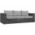Summon Outdoor Patio Sunbrella/Synthetic Rattan Weave Sofa