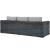 Summon Outdoor Patio Sunbrella/Synthetic Rattan Weave Sofa