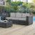 Summon Outdoor Patio Sunbrella/Synthetic Rattan Weave Sofa