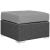 Sojourn 8-Pc Sunbrella/Synthetic Rattan Weave Outdoor Patio Sectional Set