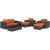 Sojourn 8-Pc Sunbrella/Synthetic Rattan Weave Outdoor Patio Sectional Set