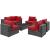 Summon 7-Pc Outdoor Patio Sunbrella/Synthetic Rattan Weave Sectional Set, Composition 2