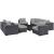 Summon 10-Pc Outdoor Patio Sunbrella/Synthetic Rattan Weave Sectional Set, Composition 1