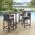 Convene 5-Pc Synthetic Rattan Weave Outdoor Patio Pub Set, Composition 2